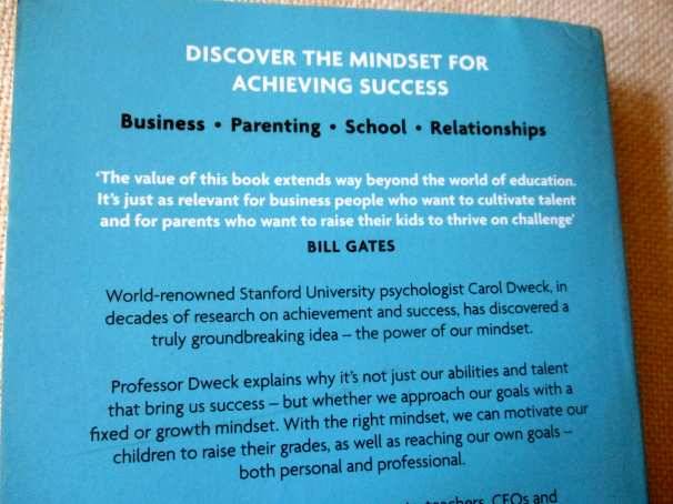 MINDSET - CHANGING THE WAY YOU THINK TO FULFIL YOUR POTENTIAL - DR CAROL S DWECK