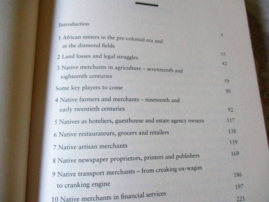 NATIVE MERCHANTS - THE BUILDING OF THE BLACK BUSINESS CLASS IN SOUTH AFRICA - PHAKAMISA NDZAMELA