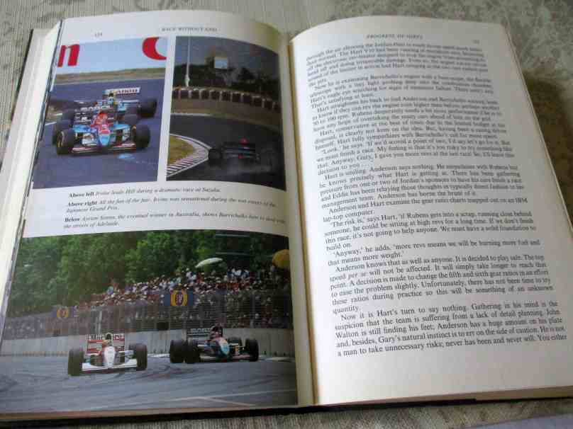 RACE WITHOUT END - THE GRIND BEHIND THE GLAMOUR OF THE SASOL JORDAN GRAND PRIX TEAM - MAURICE H...