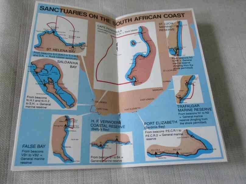 SAFMARINE GUIDE TO THE PROTECTION OF SOUTH AFRICA'S MARINE LIFE ( 80's )