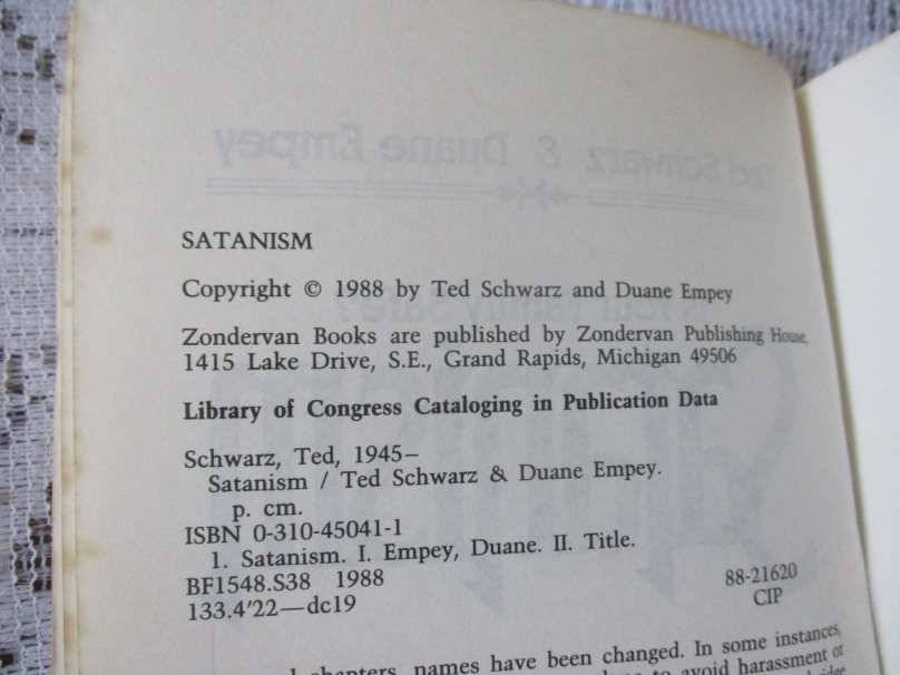 SATANISM - IS YOUR FAMILY SAFE ? - TED SCHWARZ & DUANE EMPEY