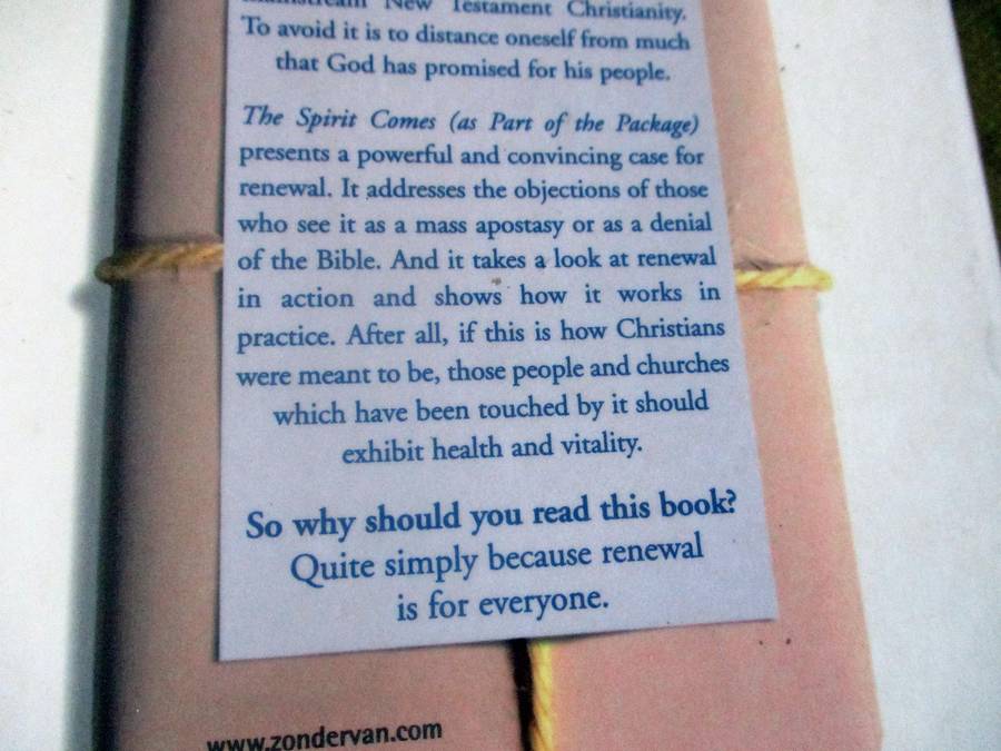 THE SPIRIT COMES ( AS PART OF THE PACKAGE ) - JOHN LEACH