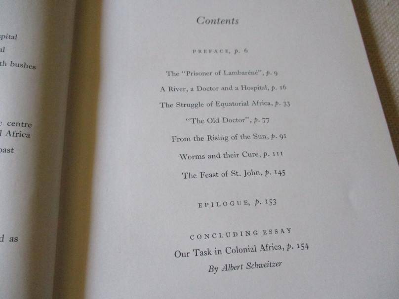 THE AFRICA OF ALBERT SCHWEITZER - CHARLES R JOY& MELVIN ARNOLD