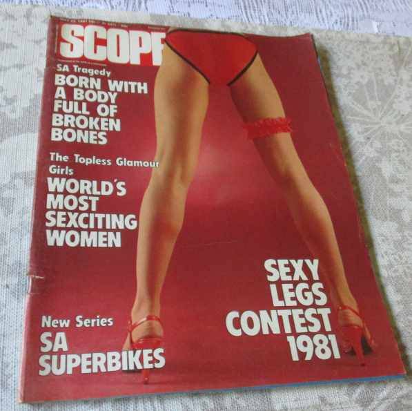 SCOPE MAGAZINE 22 MAY 1981 ( JULIE BLOOM, ICE HOCKEY S.A., KYM BOOTHBY, KAWAZAKI Z550,