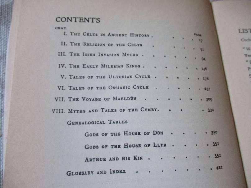 CELTIC MYTHS AND LEGENDS - T.W. ROLLESTON