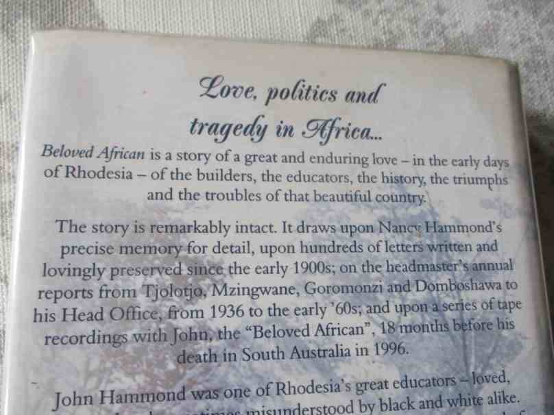 BELOVED AFRICAN - JILL BAKER