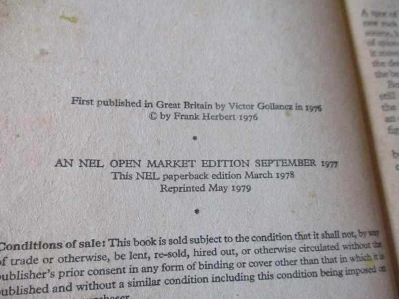 CHILDREN OF DUNE -  FRANK HERBERT - PART THREE OF THE DUNE TRILOGY