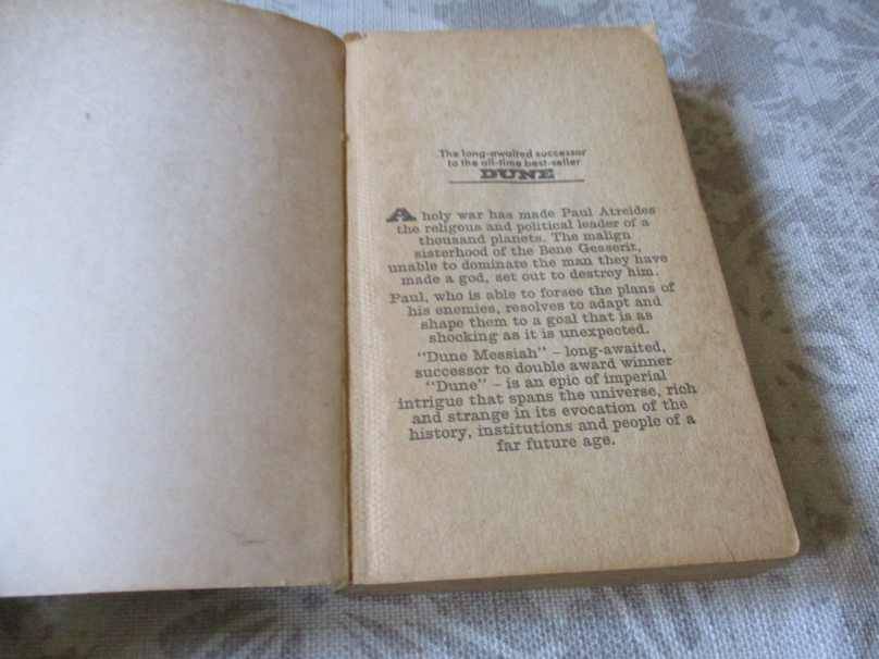 DUNE MESSIAH - FRANK HERBERT