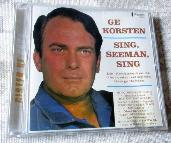 GE KORSTEN - SING SEEMAN SING ( CD )