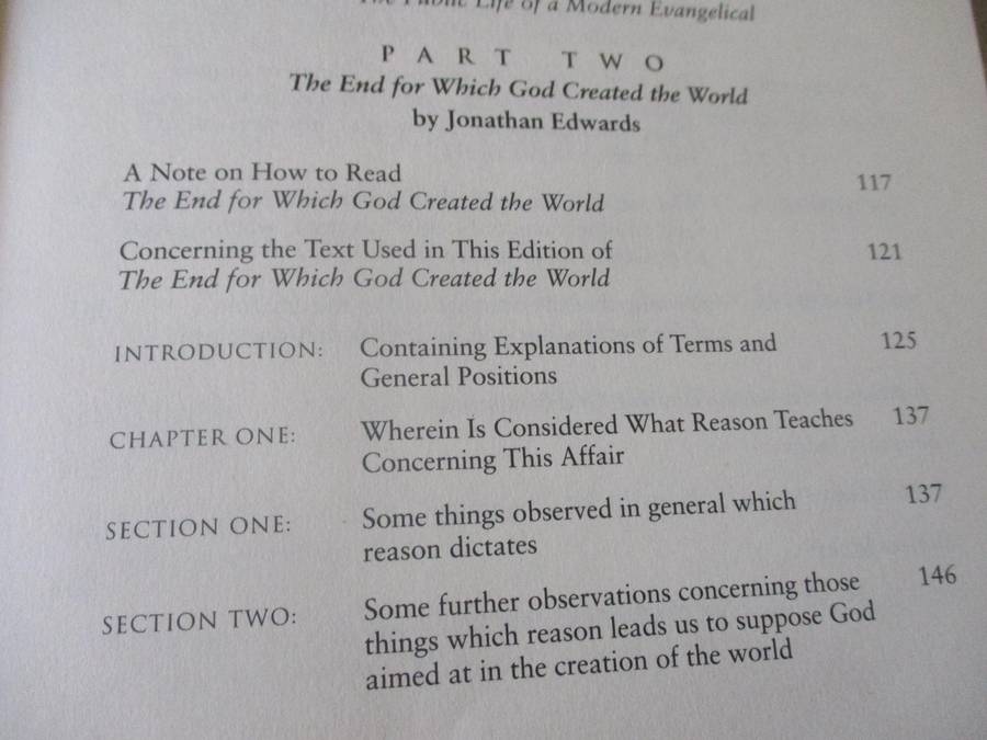 GOD'S PASSION FOR HIS GLORY - LIVING THE VISION OF JONATHAN EDWARDS - JOHN PIPER