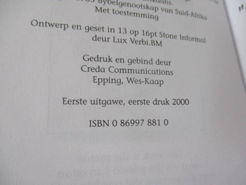 DIE HEELHEID VAN GEBROKENHEID - N' NUWE STYL VAN KERK- EN CHRISTENWEES - OCKERT MEYER