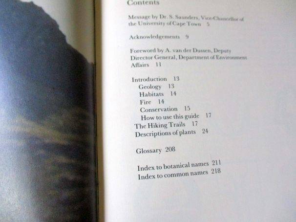 HOTTENTOTS HOLLAND TO HERMANUS - SOUTH AFRICAN WILD FLOWER GUIDE 5 - LEE BURMAN AND ANNE BEAN