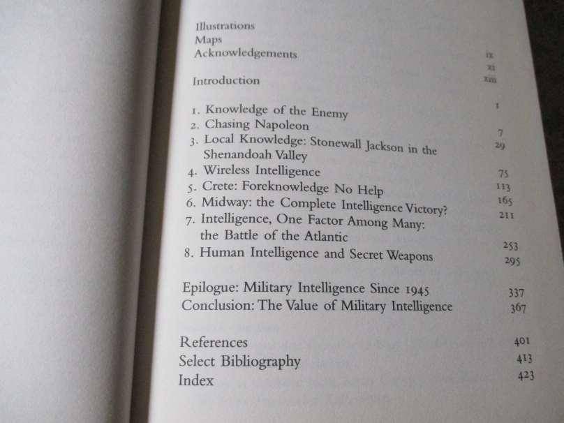 INTELLIGENCE IN WAR - KNOWLEDGE OF THE ENEMEY FROM NAPOLEON TO AL-QAEDA - JOHN KEEGAN