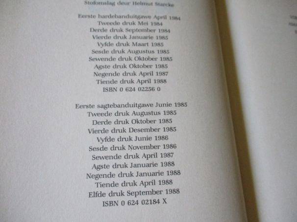 KRINGE IN N' BOS - DALENE MATTHEE  ( hardeband )