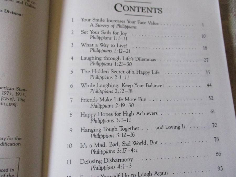 MAYBE IT'S TIME TO LAUGH AGAIN - EXPERIENCE OUTRAGEOUS JOY - CHARLES R SWINDOLL
