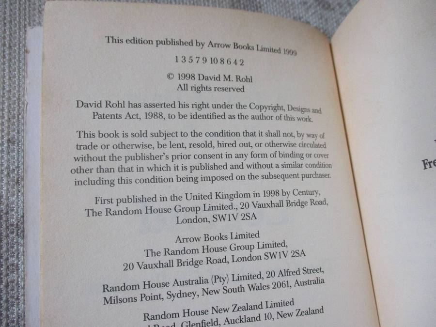 LEGEND - THE GENESIS OF CIVILISATION - DAVID ROHL
