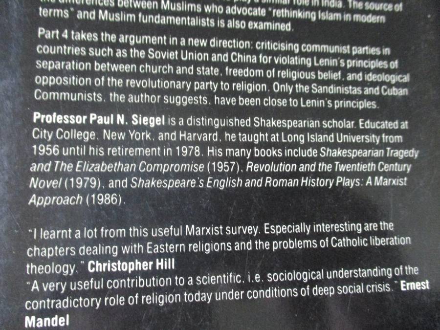 THE MEEK AND THE MILITANT - RELIGION AND POWER ACROSS THE WORLD - PAUL N SIEGEL