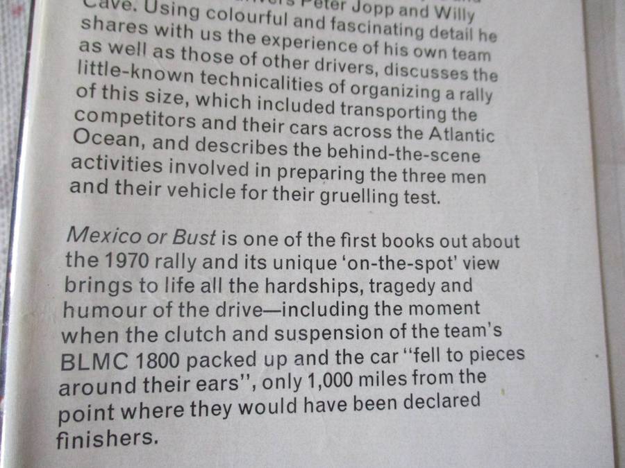 MEXICO OR BUST ! - MARK KAHN