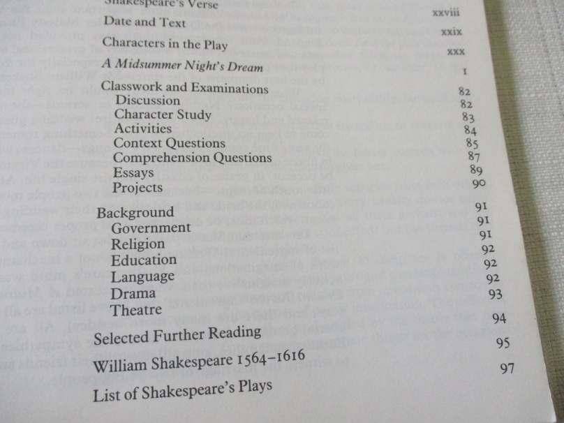 A MIDSUMMER NIGHT`S DREAM - WILLIAM SHAKESPEARE - OXFORD SCHOOL