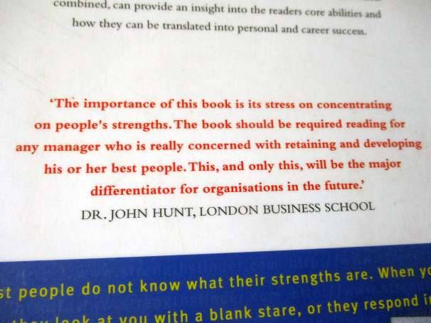 NOW DISCOVER YOUR STRENGTHS - MARCUS BUCKINGHAM