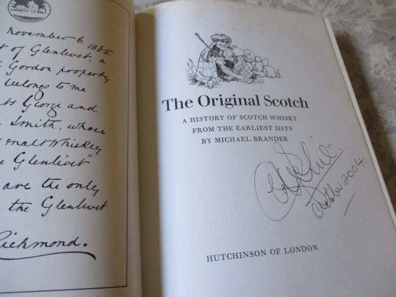 THE ORIGINAL SCOTCH - A HISTORY OF SCOTCH WHISKY FROM THE EARLIEST DAY - MICHAEL BRANDER ( hardcover