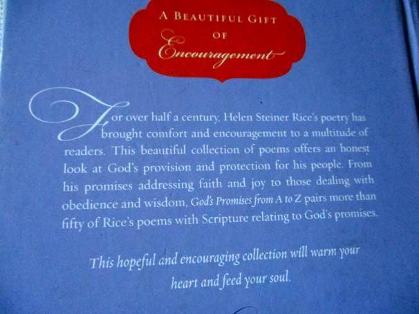 GOD'S PROMISES FROM A TO Z - HELEN STEINER RICE