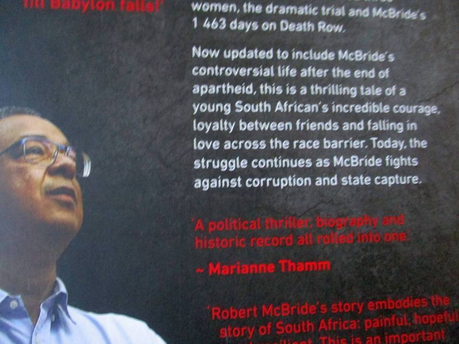 ROBERT MCBRIDE - THE STRUGGLE CONTINUES - BRYAN ROSTRON