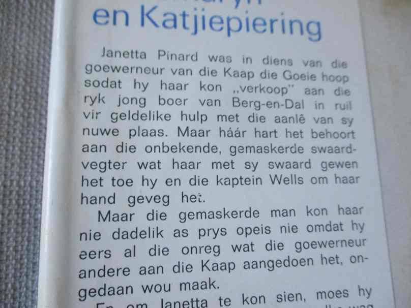 ROOSMARYN EN KATJIEPIERING - FRIEDA DE VILLIERS