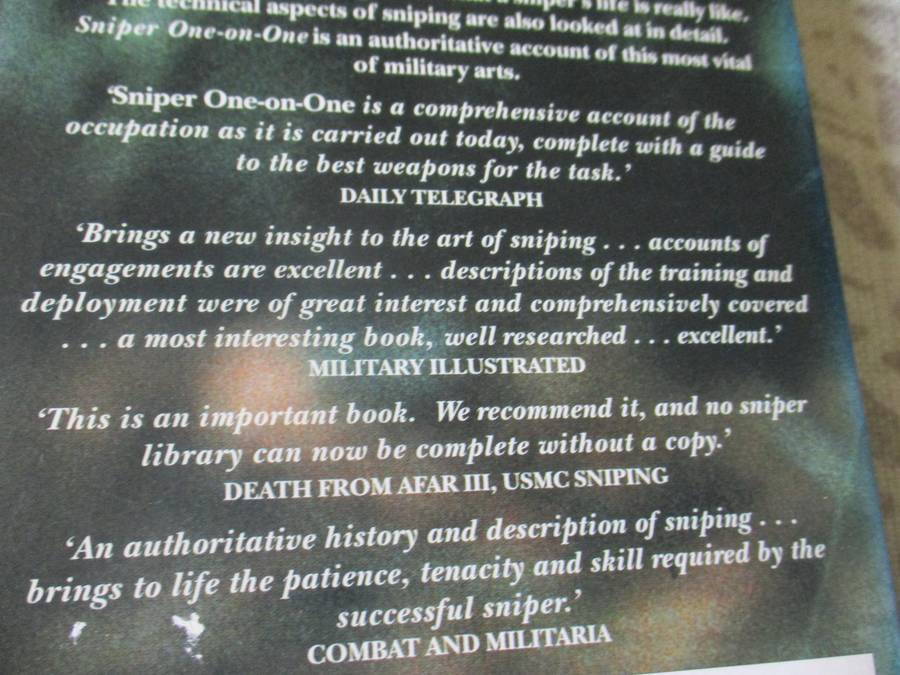 SNIPER ONE-ON-ONE - THE WORLD OF COMBAT SNIPING - ADRIAN GILBERT