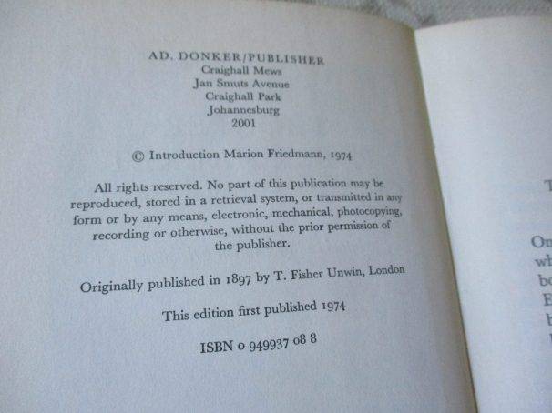 TROOPER PETER HALKET OF MASHONALAND - OLIVE SCHREINER