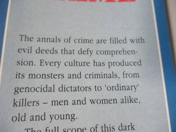 THE ENCYCLOPEDIA OF TRUE CRIME - ALLAN HALL