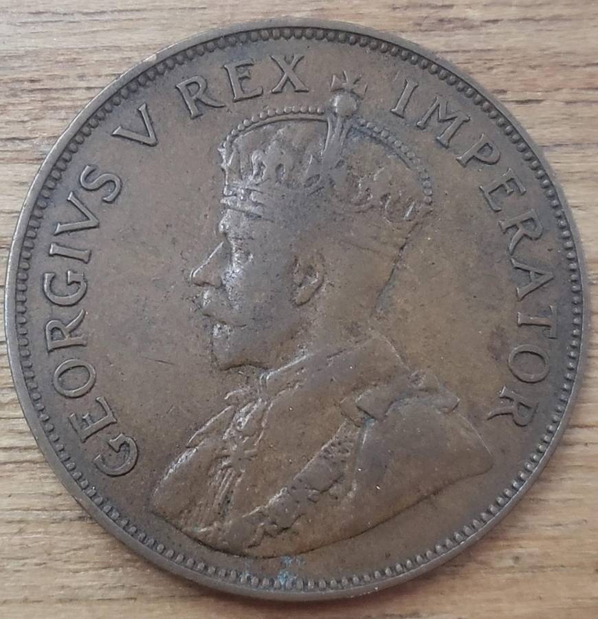 Union 1932 One Penny - Low Mintage: 259 519 (Only 10 ever graded in MS at NGC)