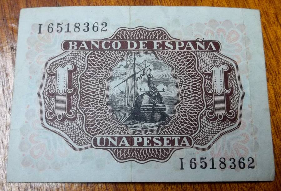 *R1 Auction*  Spain 1 Peseta 1953 - Nice condition