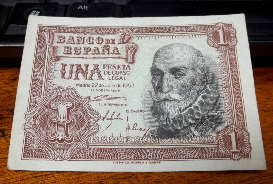 *R1 Auction*  Spain 1 Peseta 1953 - Nice condition