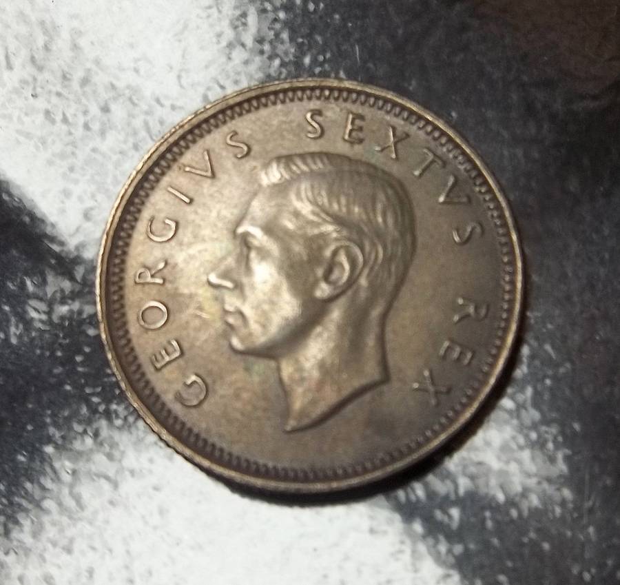 Union Sixpence 1952