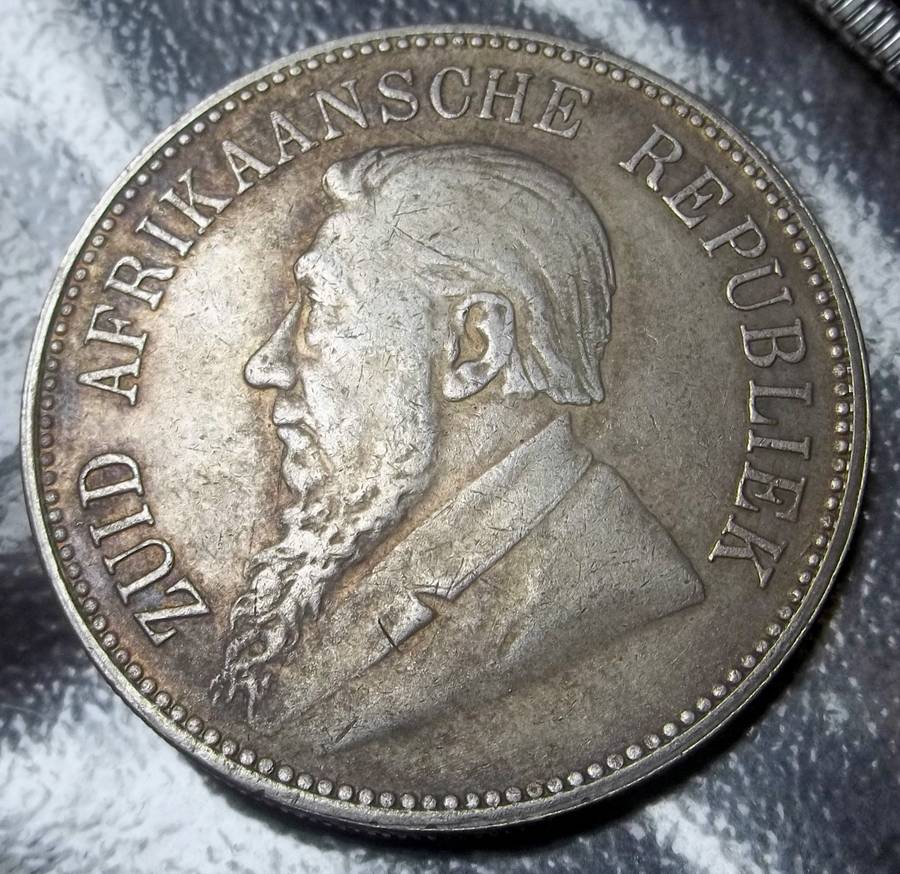ZAR 5 Shillings Crown 1892 - Reproduction