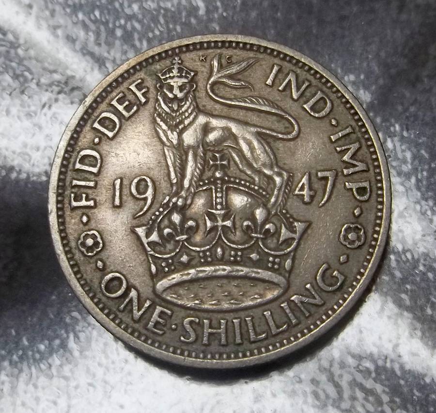 Britain 1 Shilling 1947