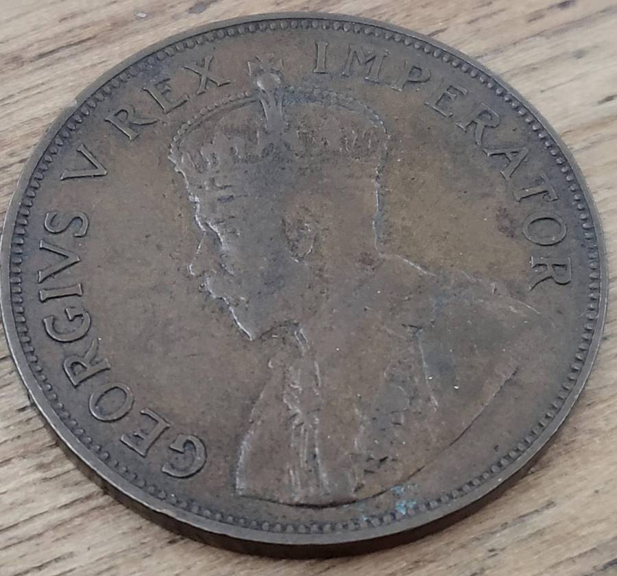 Union 1932 One Penny - Low Mintage: 259 519 (Only 10 ever graded in MS at NGC)