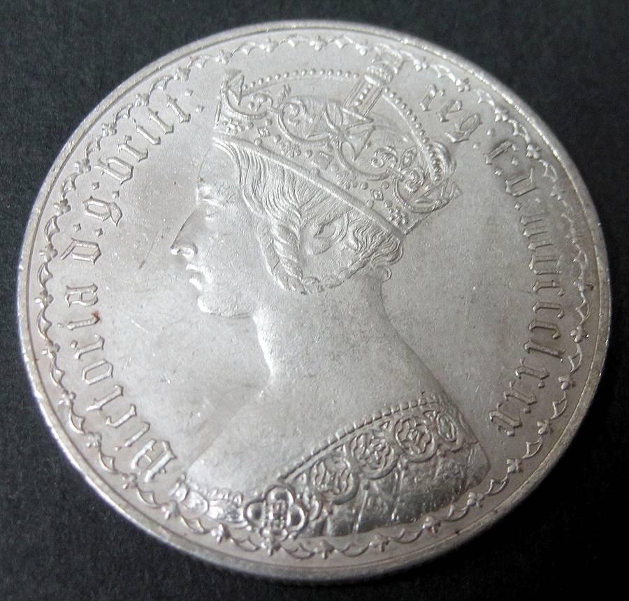 *R1 Auction* 1880 Gothic Florin - Great Condition