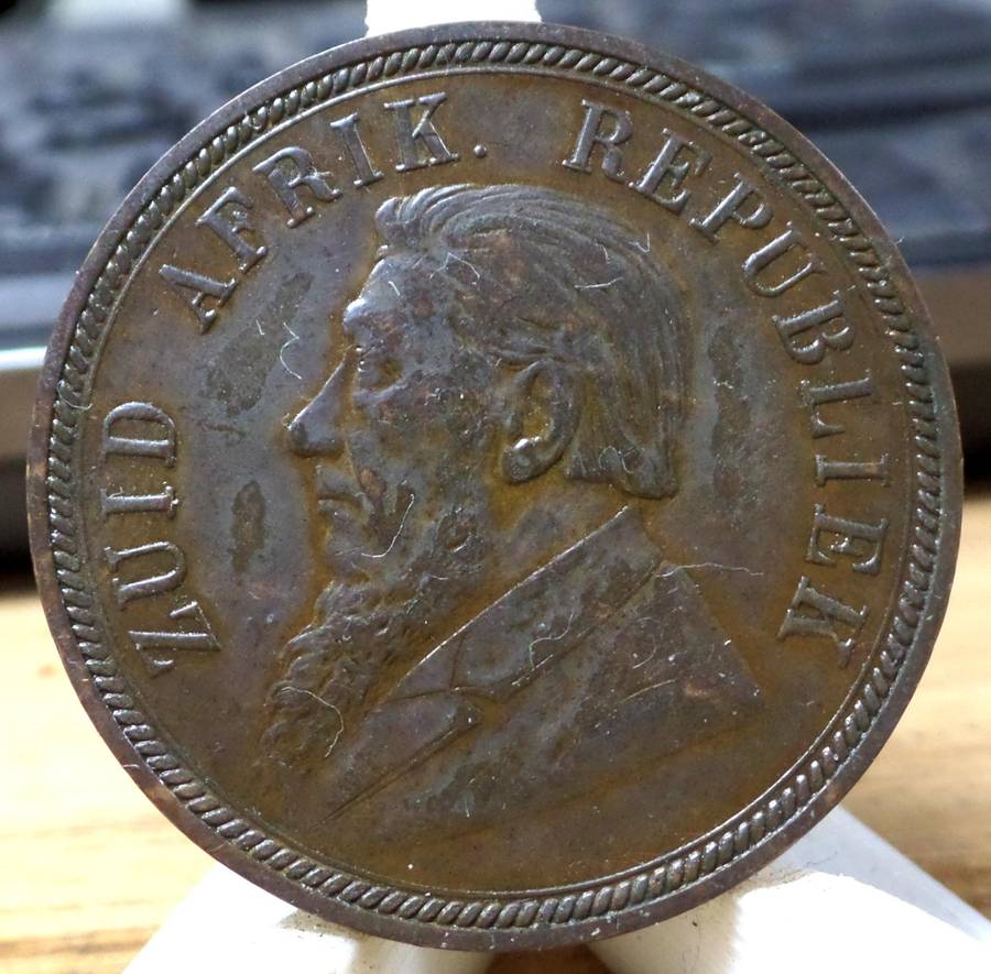 *R1 Auction* ZAR 1 Penny 1898