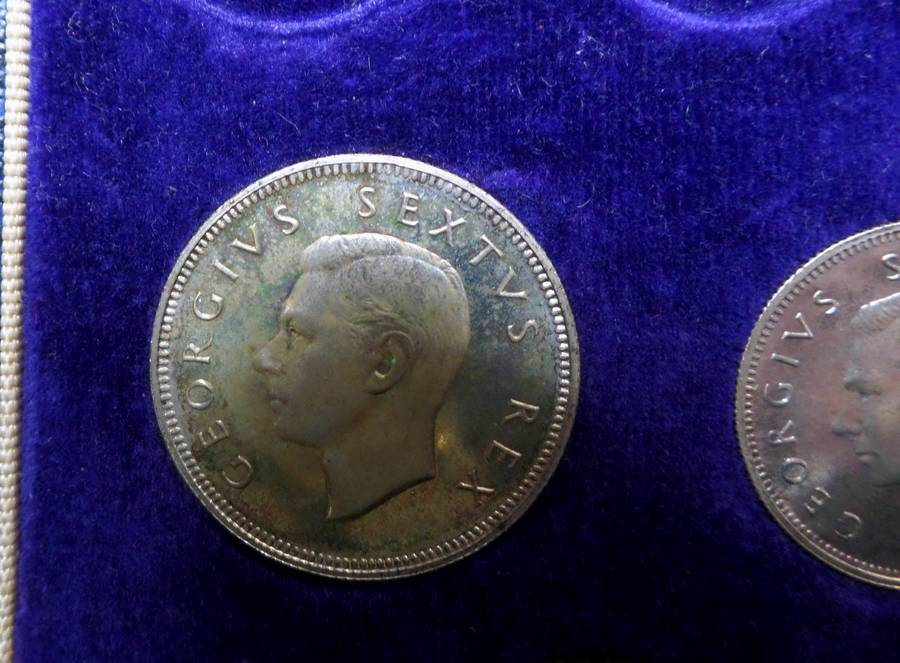 1952 SA Union long proof set - no gold