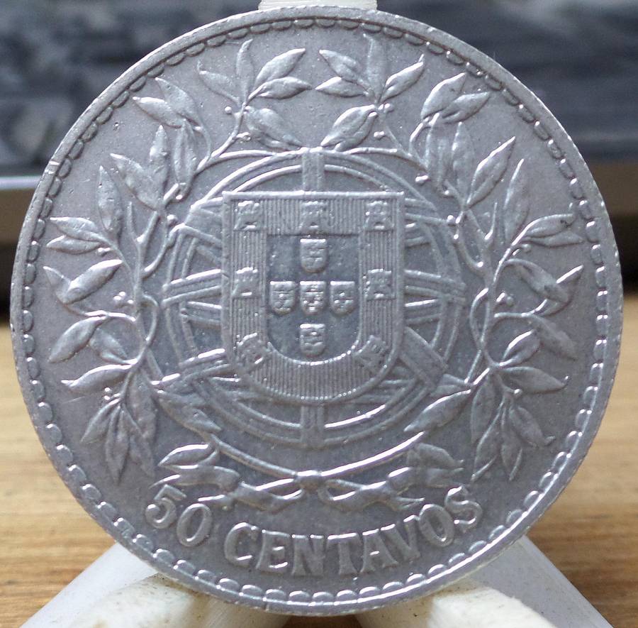 Portugal 50 Centavos 1913