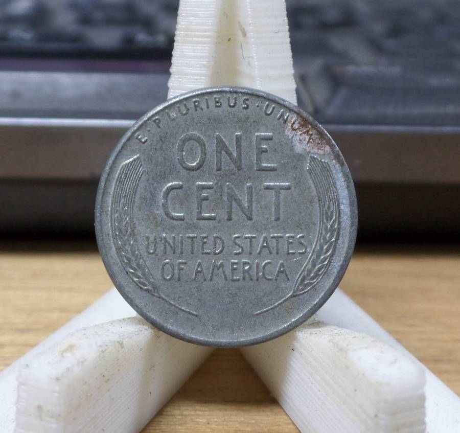 *R1 Auction* USA 1 Cent 1943 - Iron Penny