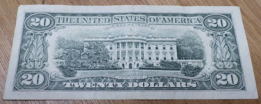 USA 20 Dollars 1990 - VF condition