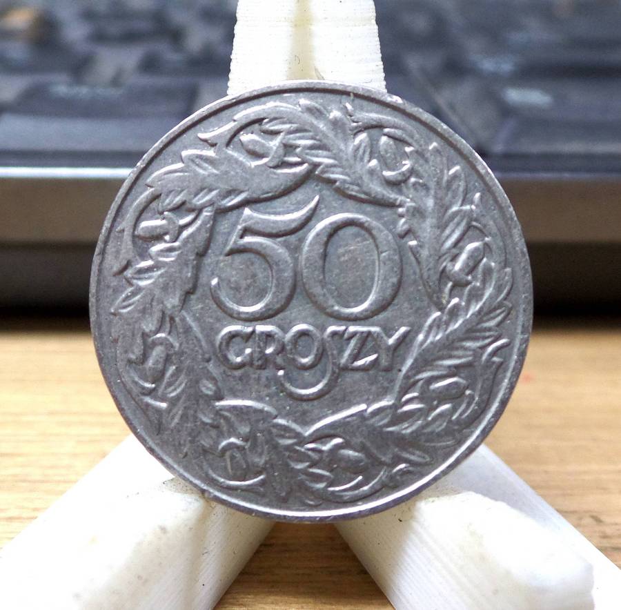 *R1 Auction* Poland 50 Groszy 1923