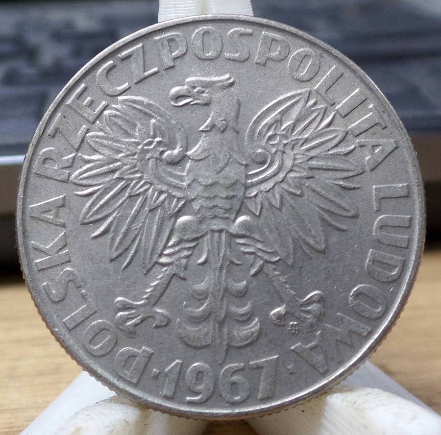 *R1 Auction* Poland 10 Zlotych 1967 - Marie Curie