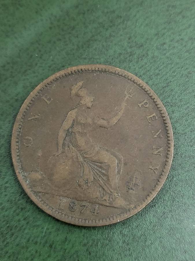 Britain Penny 1874
