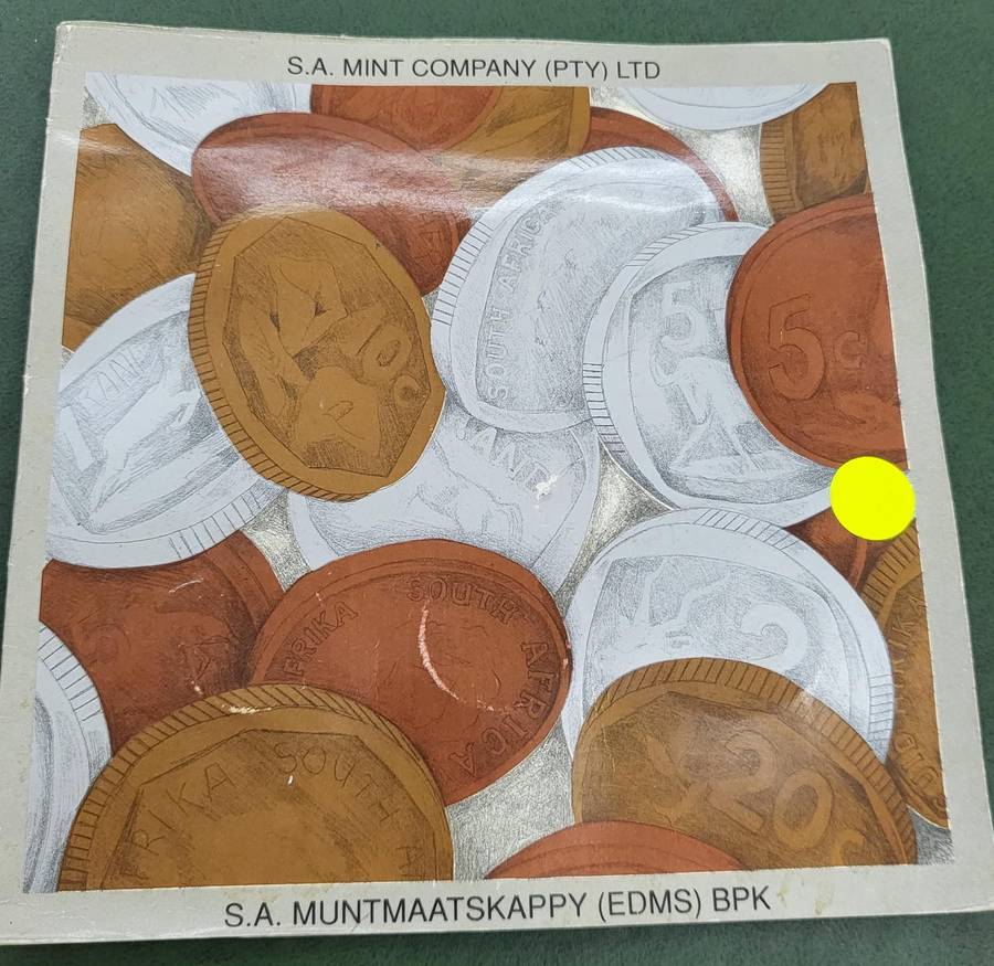 **R1 Auction** SA Mint 1989 new coin pattern set