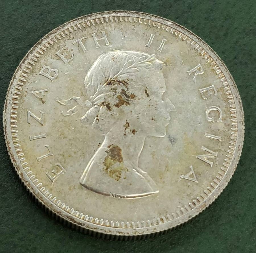 Union 2 Shillings 1960 - Proof