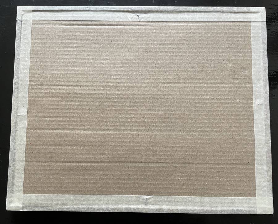 "KAROO RIVER STREAM" - ORIGINAL P WHITWORTH WATER COLOUR PAINTING IN GOLD FRAME